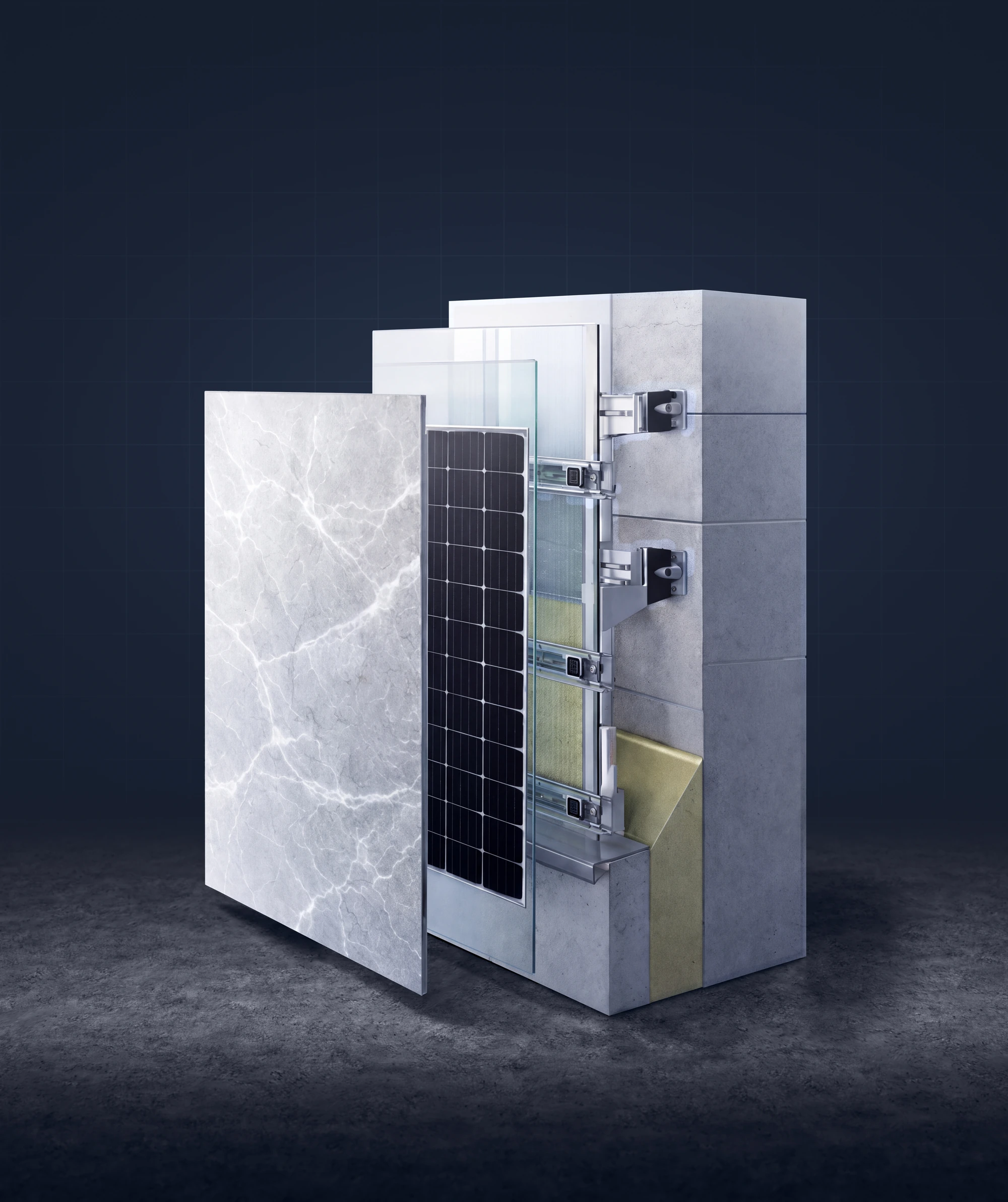 PV-Leichtmodule Fassade